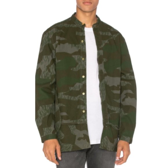 Mr. Completely Camo Banded Collar Jacket XL - Picture 2 of 12